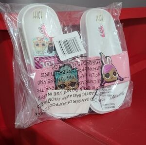 LOL brand slip-on kid shoes